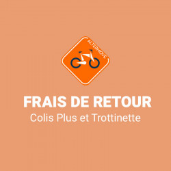 Frais de retour colis plus et trottinette Altermove